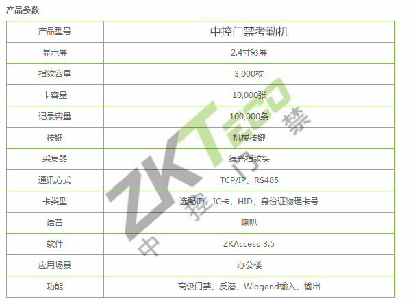 彩屏指紋密碼門(mén)禁